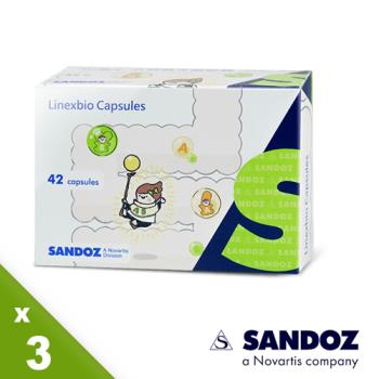 【德國山德士SANDOZ-諾華製藥集團】立舒益生菌(原神益益生菌) (42顆/盒)x3盒