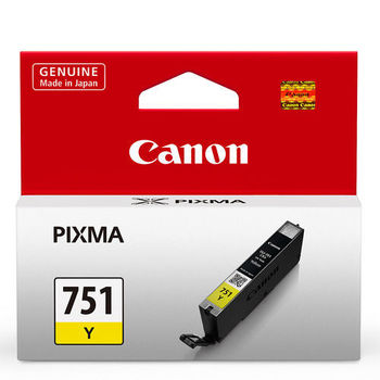 Canon CLI-751Y 原廠黃色墨水匣
