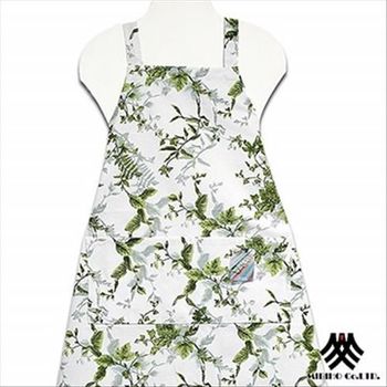 【M.B.H】綠葉仙境純棉防潑水圍裙
