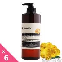 Arenes蠟菊豐潤沐浴組(共6瓶)