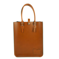 【The Leather Satchel Co.】英國原裝手工牛皮托特包 手提包 肩背包 (倫敦棕)