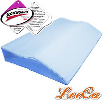 LooCa 吸濕排汗護肩寶背記憶枕(2入)