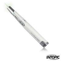 INTOPIC -無線2.4GHz雷射簡報筆綠光 MS-LR19G-W