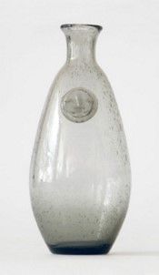 煙灰色氣泡花瓶客廳透明玻璃花瓶花器裝飾工藝品擺件02