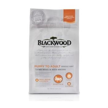 Blackwood 柏萊富 功能性全齡護膚亮毛配方(羊肉+米) 狗飼料 5磅*1包