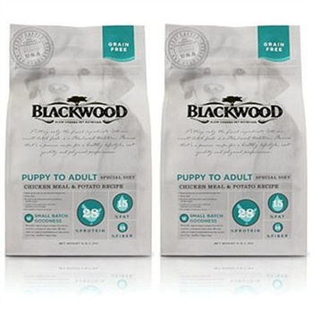 Blackwood 柏萊富 無榖全齡低敏純淨(雞肉+碗豆) 狗飼料 5磅*2包