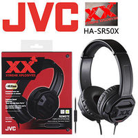 【JVC】重低音智慧型線控耳罩式耳機 HA-SR50X