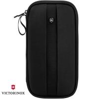 VICTORINOX 瑞士維氏TA4.0 RFID尼龍證件包-黑 31372801