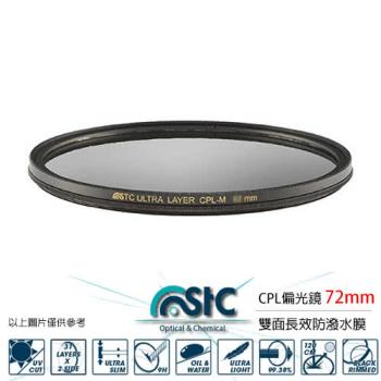 STC CIR-PL FILTER 環形 偏光鏡(CPL 72mm)