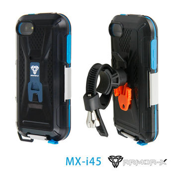 ARMOR-X MX-i45 全防水手機殼 for iPhone 4/4S/5/5S/5C (黑)