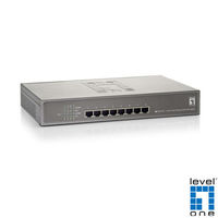 【LevelOne】10/100Mbps 8 埠網路POE_123.2W交換機 FEP-0811