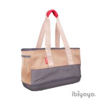 【IBIYAYA依比呀呀】輕‧網布托特包-卡其(FC1526)