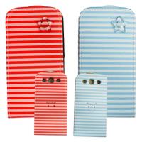 HAPPYMORI SAMSUNG GALAXY S3 條紋星星 掀蓋式皮套