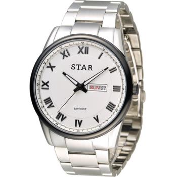 STAR 時代 羅馬戰士石英腕錶 1T1512-211S-W