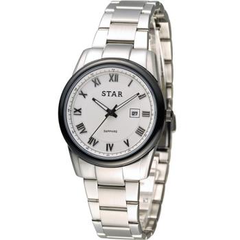 STAR 時代 時尚摩登仕女腕錶 1T1512-111S-W