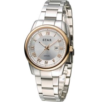 STAR 時代 時尚摩登仕女腕錶 1T1512-111RG-W