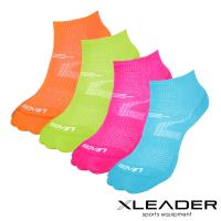 LEADER 運動專用薄型除臭機能襪 女款(四色任選)