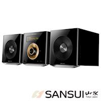 SANSUI山水數位式藍芽USB床頭音響組MS-616