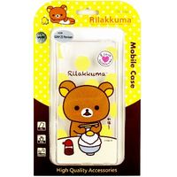 Rilakkuma 拉拉熊 SONY Xperia Z5 Premium E6853 5.5吋 彩繪透明保護軟套-蛋拌飯