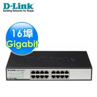 D-LINK友訊 DGS-1016D 16埠Gigabit節能型交換器