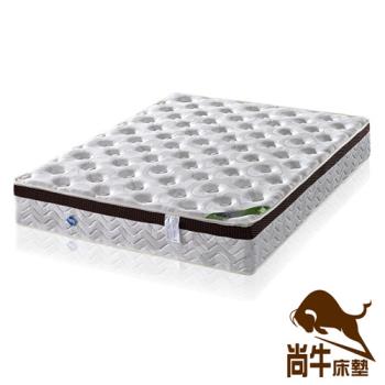 尚牛床墊 3D透氣防蹣抗菌乳膠Q彈簧床墊-雙人5尺