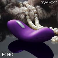 美國SVAKOM Echo 美妙舌頭5段變頻陰蒂震動按摩器 紫