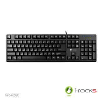 irocks 24顆鍵不衝突遊戲鍵盤 KR6260