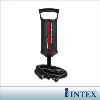 【INTEX】手壓充氣幫浦/打氣筒-高29cm (68612)-行動