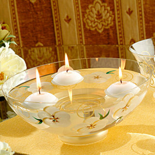 【Madiggan貝斯麗】玫瑰系列手工彩繪開運玻璃碗(粉紅.紫色.金黃三色任選)