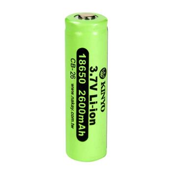 【KINYO】18650充電鋰電池x單入(CB-26)