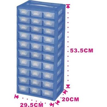 【DOLEDO】分類收納整理盒-30格