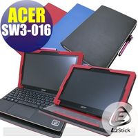 【EZstick】ACER Switch 10 E SW3-016 系列專用 平板專用皮套 (可裝鍵盤基座旋轉款式)