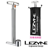 LEZYNE CNC TRAVEL FLOOR DRIVE鋁合金攜帶立式打氣筒 (附棉套)