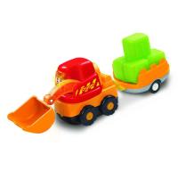【Vtech】嘟嘟車系列-挖土機組-行動