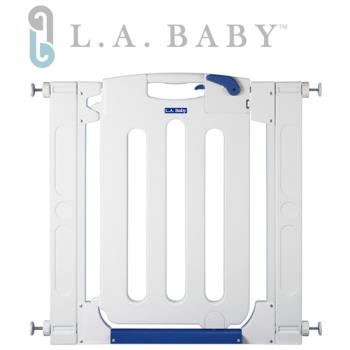 【美國 L.A. Baby】幼兒安全門欄/圍欄/柵欄(贈兩片延伸件)