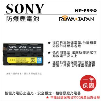 RW-F990 FOR Sony攝影機專用電池