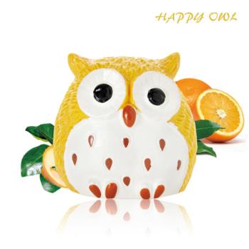 【Happy owl】快樂貓頭鷹護唇膏-熱情蜜橘1.5G