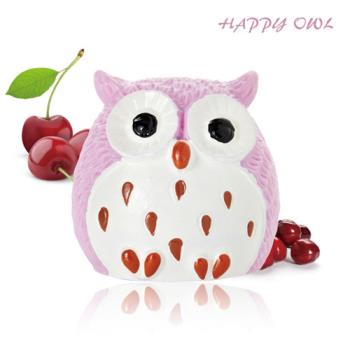 【Happy owl】快樂貓頭鷹護唇膏-粉漾櫻桃1.5G