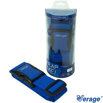 Verage~維麗杰 簡易便利旅行箱綁帶/束帶(藍)2入
