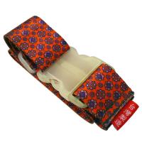 Happy Travel~ 時尚緹花行箱旅行箱 綁帶/束帶(復古紅花)