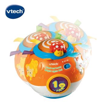 【Vtech】炫彩聲光滾滾球-橘色