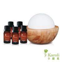 【Karoli卡蘿萊】原木香芬水氧機KA23(贈送2瓶純精油)