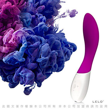 瑞典LELO 茉娜 浪潮 首創仿手指挑逗技術 曲線G點按摩棒 紫