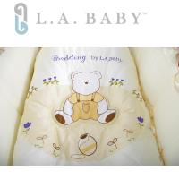 美國 L.A. Baby 田園巴黎純棉五件式寢具組S(90 x 50 cm)