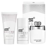 【Mont Blanc 萬寶龍】傳奇白朗峰男仕淡香水100ml(加贈沐浴精100ml+體香膏150ml)