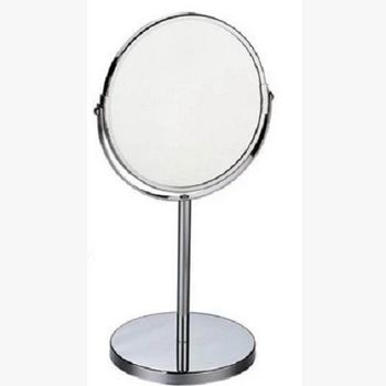 【協貿】歐式公主6寸雙面化妝鏡立鏡圓腳鏡梳妝鏡美容鏡