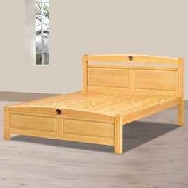 【時尚屋】[UZ6]安麗檜木5尺雙人床UZ6-97-3不含床頭櫃-床墊