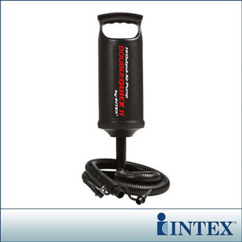 【INTEX】手壓充氣幫浦/打氣筒-高36cm (68614)-行動