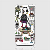HeadphoneDog耳機狗音響人iPhone手機殼(經典白)-行動