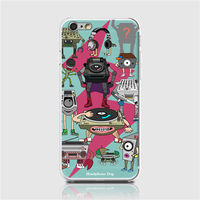 HeadphoneDog耳機狗音響人iPhone手機殼(閃電綠)-行動